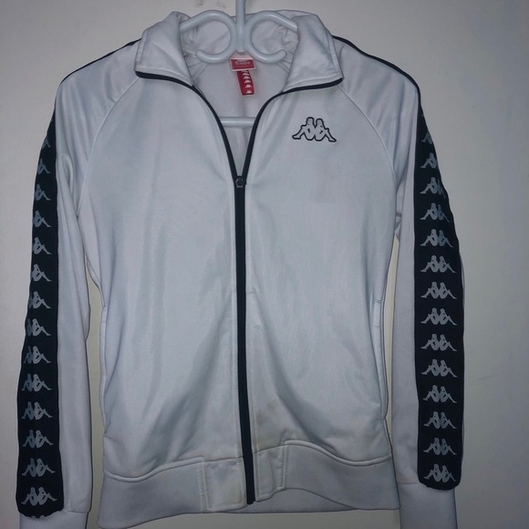 Kappa | Jackets u0026 Coats | White Kappa Sweater | Poshmark